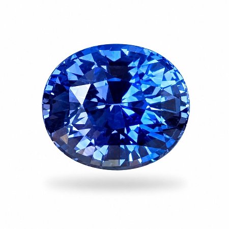 2.53 ct Oval Blue Natural Sapphire