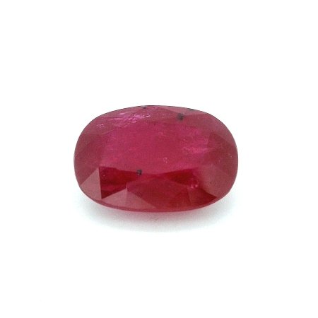 7.05 ct Oval Red Natural Ruby