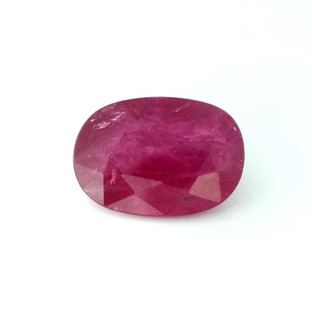 7.58 ct Oval Red Natural Ruby