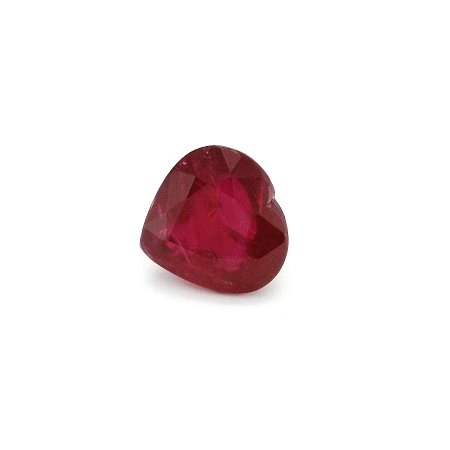 3.01 ct Heart Red Natural Ruby