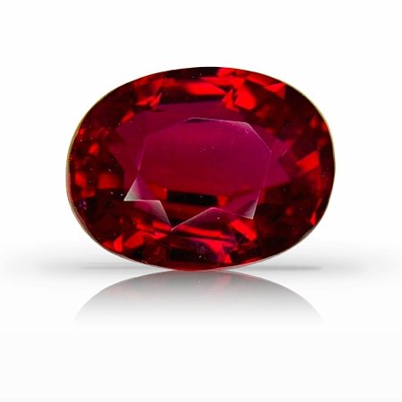 4.03 ct Oval Red Natural Ruby