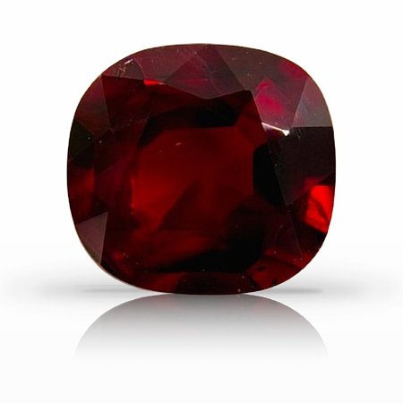 3.03 ct Cushion Red Natural Ruby