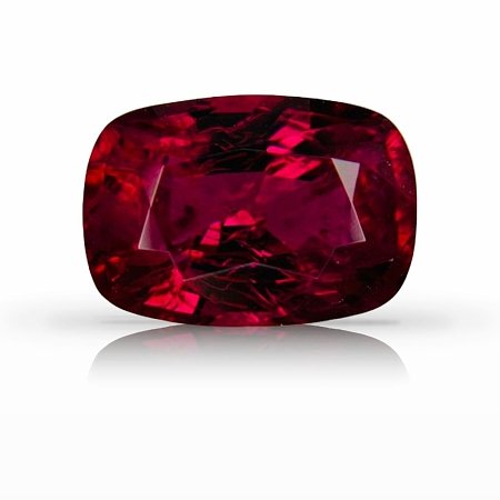 3.10 ct Cushion Red Natural Ruby