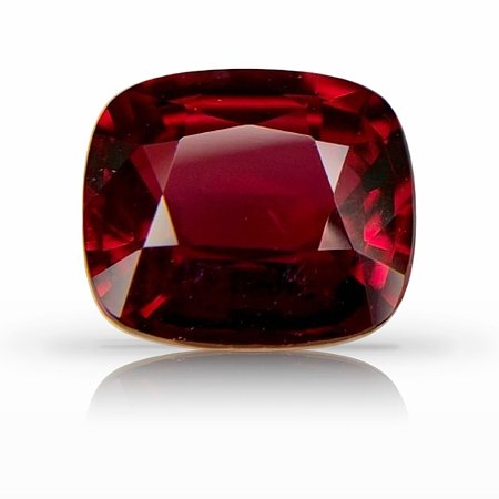 2.05 ct Cushion Red Natural Ruby