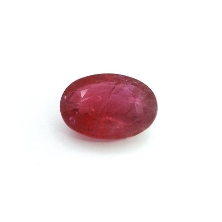 3.99 ct Oval Red Natural Ruby