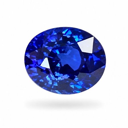 3.28 ct Oval Blue Natural Sapphire