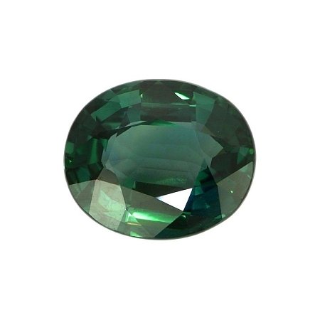 7.12 ct Oval Green Natural Sapphire