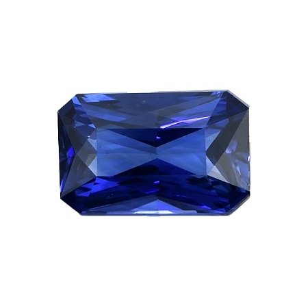 4.02 ct Radiant Blue Natural Sapphire
