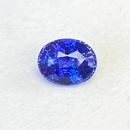 2.57 ct Oval Blue Natural Sapphire