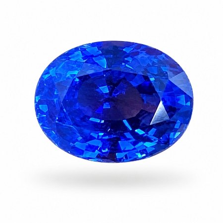 4.49 ct Oval Blue Natural Sapphire