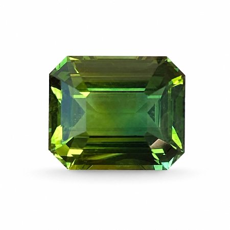 4.09 ct Emerald Green Natural Sapphire
