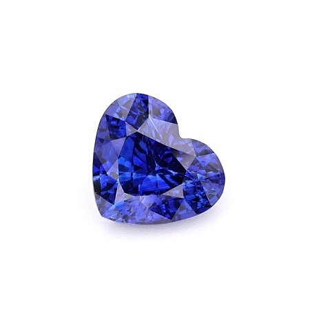 2.94 ct Heart Blue Natural Sapphire