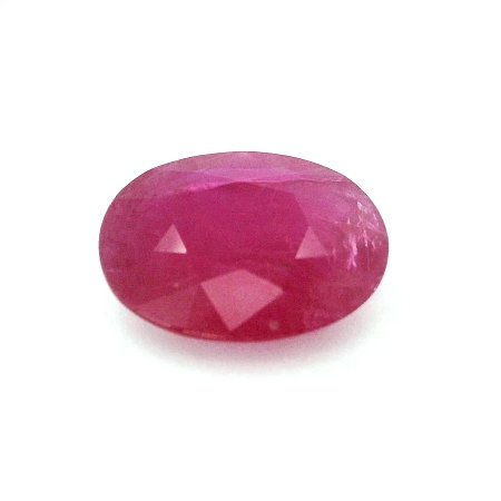 8.26 ct Oval Red Natural Ruby