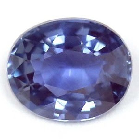 0.95 ct Oval Blue Natural Sapphire