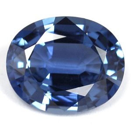 3.08 ct Oval Blue Natural Sapphire