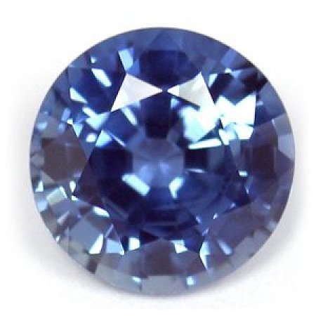 2.13 ct Round Blue Natural Sapphire