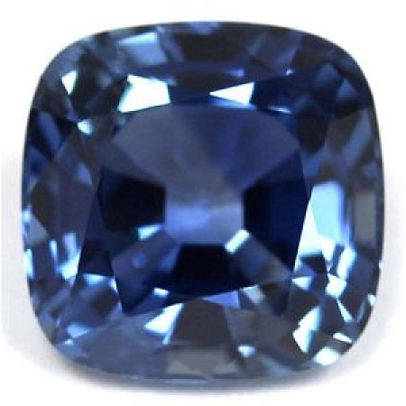 3.83 ct Cushion Blue Natural Sapphire