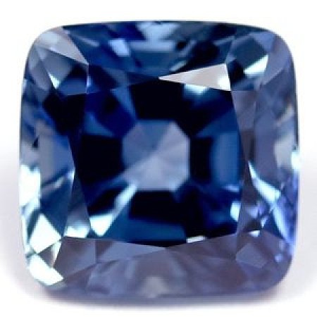 3.73 ct Cushion Blue Natural Sapphire