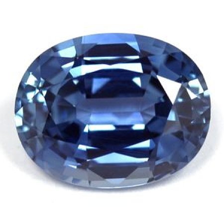 4.92 ct Oval Blue Natural Sapphire