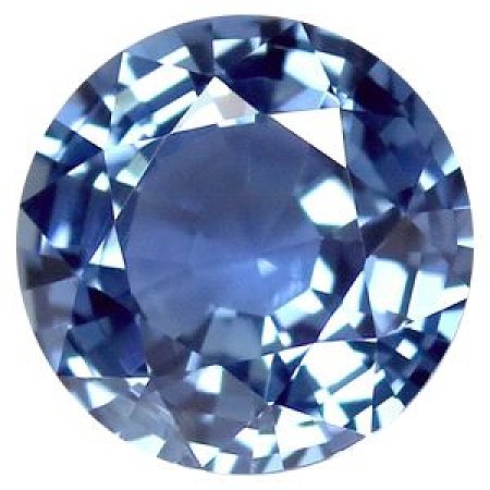 1.78 ct Round Blue Natural Sapphire