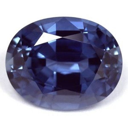 3.55 ct Oval Blue Natural Sapphire