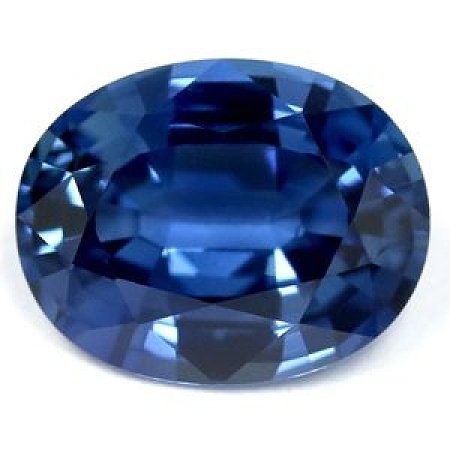 2.59 ct Oval Blue Natural Sapphire