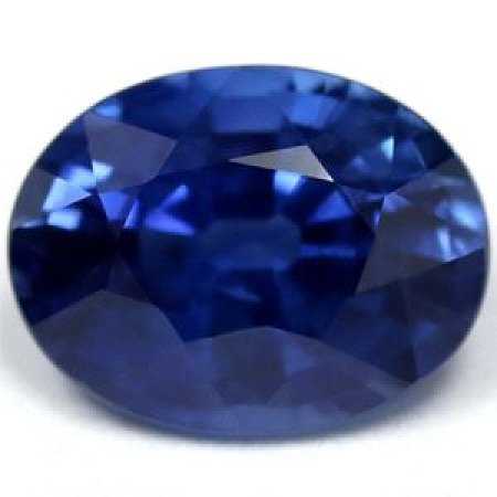 1.61 ct Oval Blue Natural Sapphire