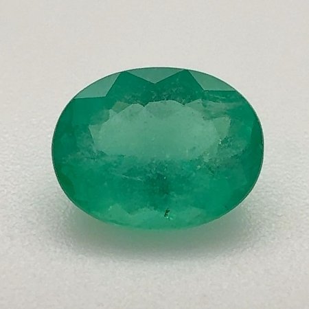 1.25 ct Oval Green Natural Emerald