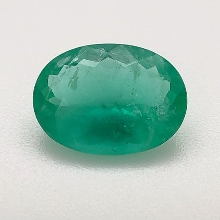1.93 ct Oval Green Natural Emerald