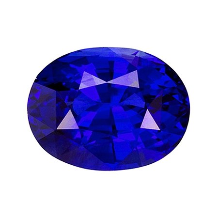 3.42 ct Oval Blue Natural Sapphire