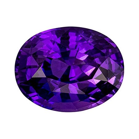 3.85 ct Oval Purple Natural Sapphire