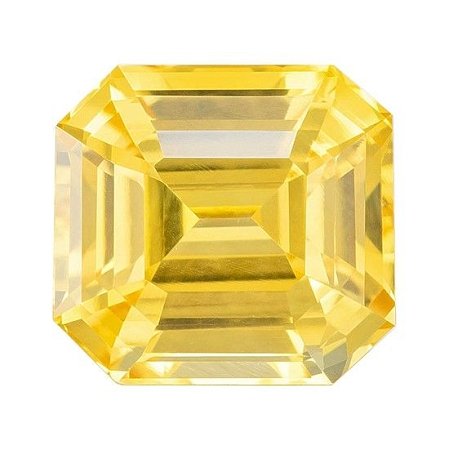 7.39 ct Emerald Yellow Natural Sapphire
