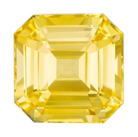 6.55 ct Emerald Yellow Natural Sapphire