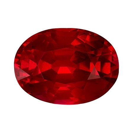 4.15 ct Oval Red Natural Ruby