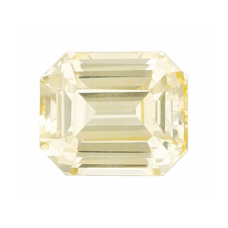 3.14 ct Emerald Yellow Natural Sapphire