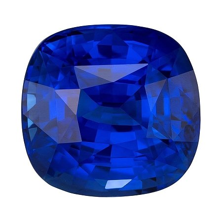 7.01 ct Cushion Blue Natural Sapphire