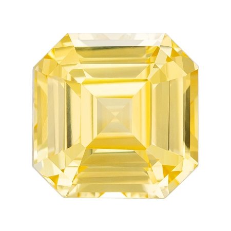 6.06 ct Emerald Yellow Natural Sapphire