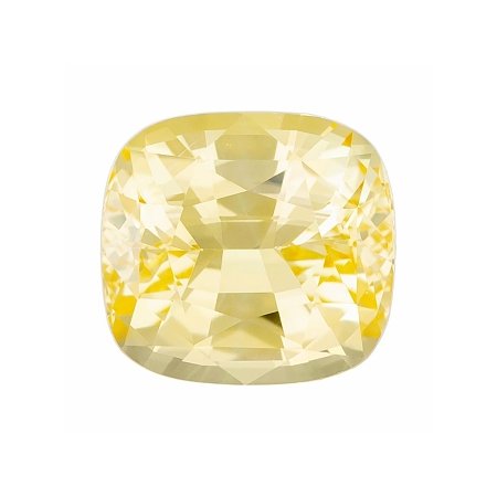 2.31 ct Cushion Yellow Natural Sapphire