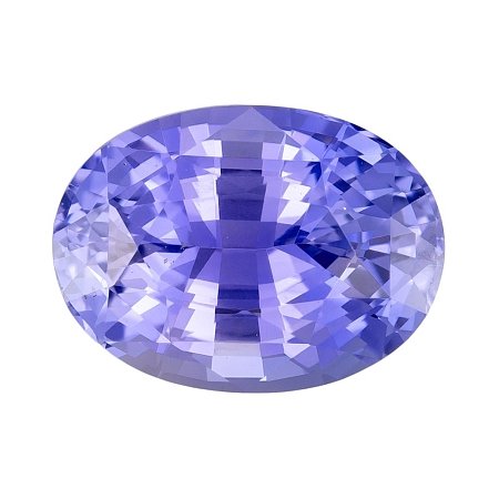 3.62 ct Oval Purple Natural Sapphire