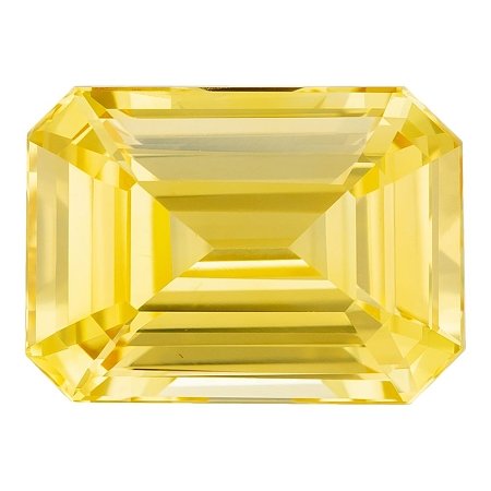 9.05 ct Emerald Yellow Natural Sapphire