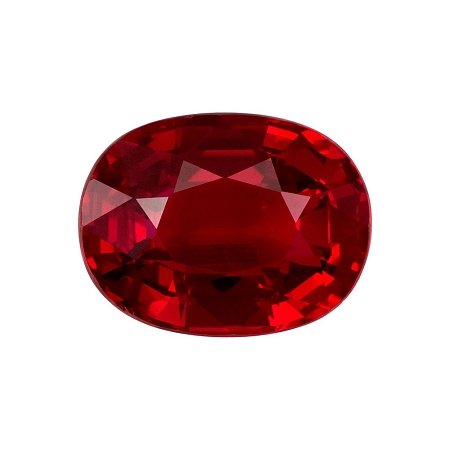 2.05 ct Oval Red Natural Ruby