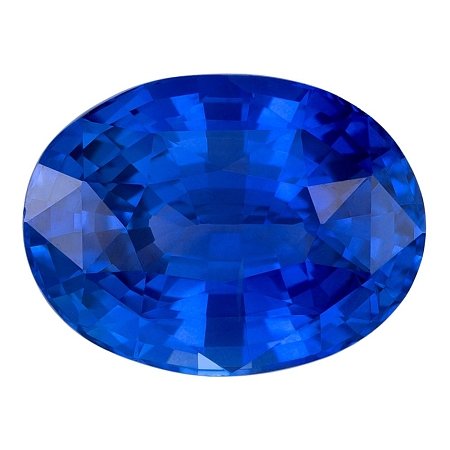 7.04 ct Oval Blue Natural Sapphire