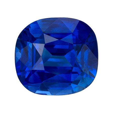 4.49 ct Cushion Blue Natural Sapphire