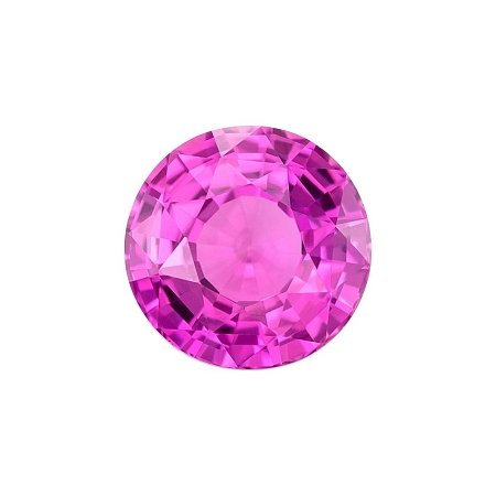 1.10 ct Round Pink Natural Sapphire