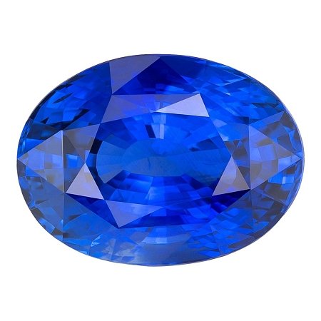 9.60 ct Oval Blue Natural Sapphire