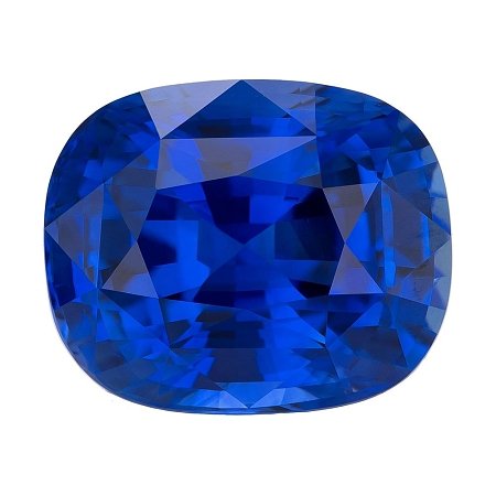 4.31 ct Cushion Blue Natural Sapphire