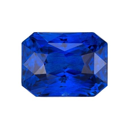 3.05 ct Radiant Blue Natural Sapphire