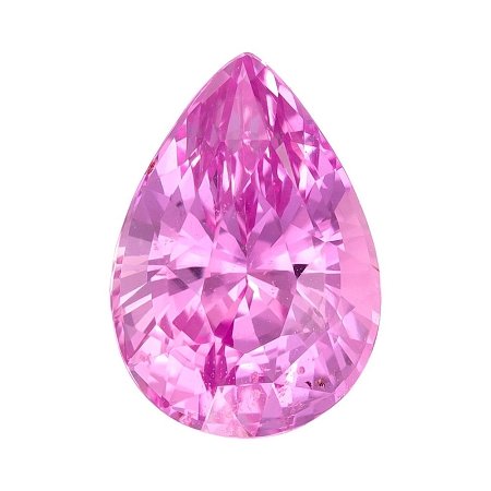 3.08 ct Pear Pink Natural Sapphire