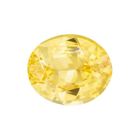 1.65 ct Oval Yellow Natural Sapphire