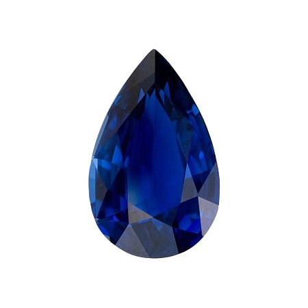 1.39 ct Pear Blue Natural Sapphire